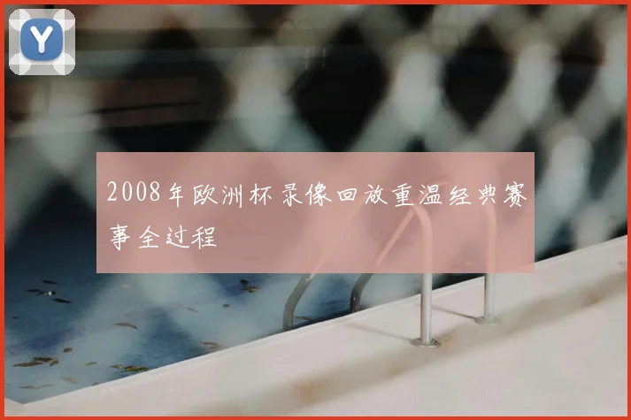2008年欧洲杯录像回放重温经典赛事全过程