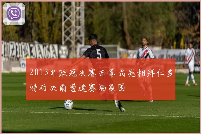 2013年欧冠决赛开幕式亮相拜仁多特对决前营造赛场氛围